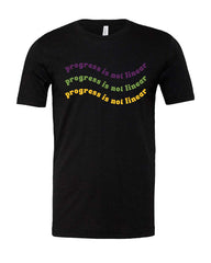 Progress is not Linear Unisex Jersey Short Sleeve Tee