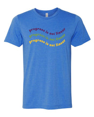 Progress is not Linear Unisex Jersey Short Sleeve Tee
