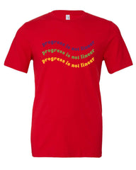 Progress is not Linear Unisex Jersey Short Sleeve Tee