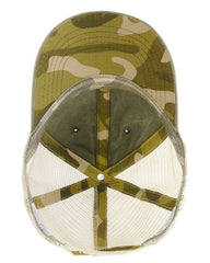 Ponytail Hat - Bright Light (OLIVE)