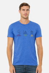 Shape, Build, Sip Unisex Jersey Short Sleeve Tee