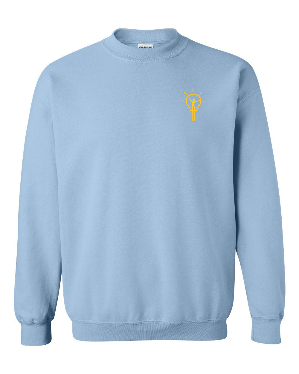 Let Your Light Shine Unisex Heavy Blend Crewneck Sweatshirt