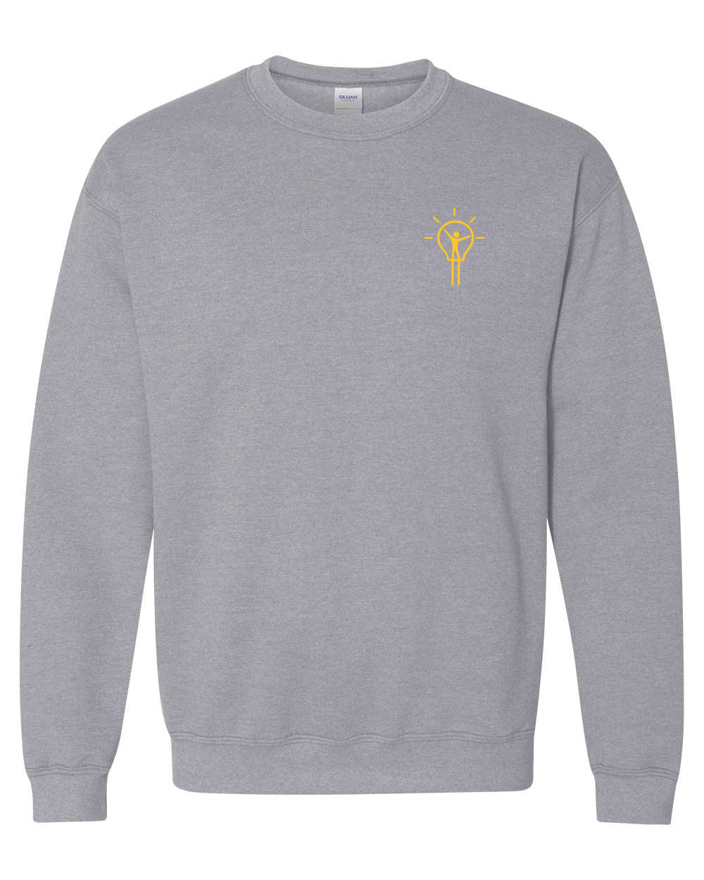 Let Your Light Shine Unisex Heavy Blend Crewneck Sweatshirt
