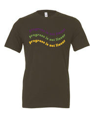 Progress is not Linear Unisex Jersey Short Sleeve Tee