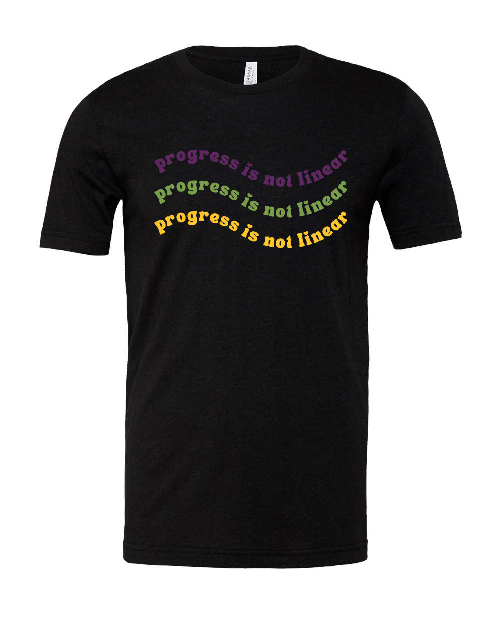 Progress is not Linear Unisex Jersey Short Sleeve Tee