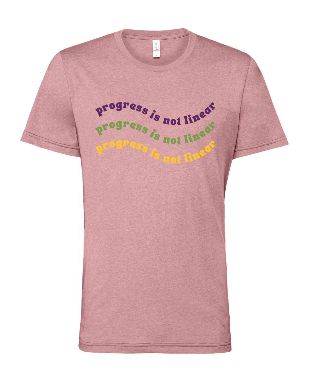 Progress is not Linear Unisex Jersey Short Sleeve Tee