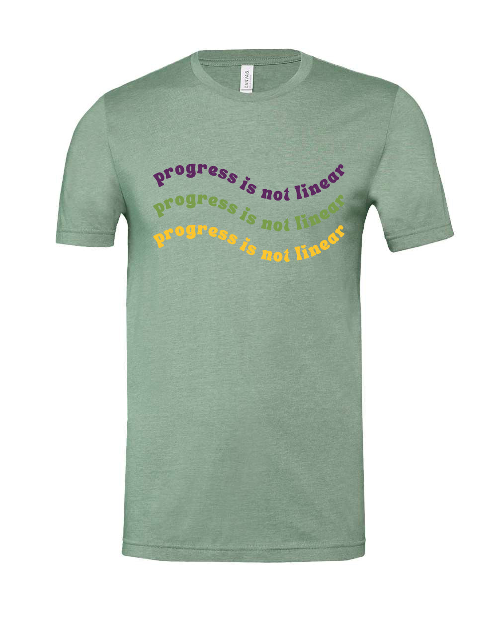 Progress is not Linear Unisex Jersey Short Sleeve Tee