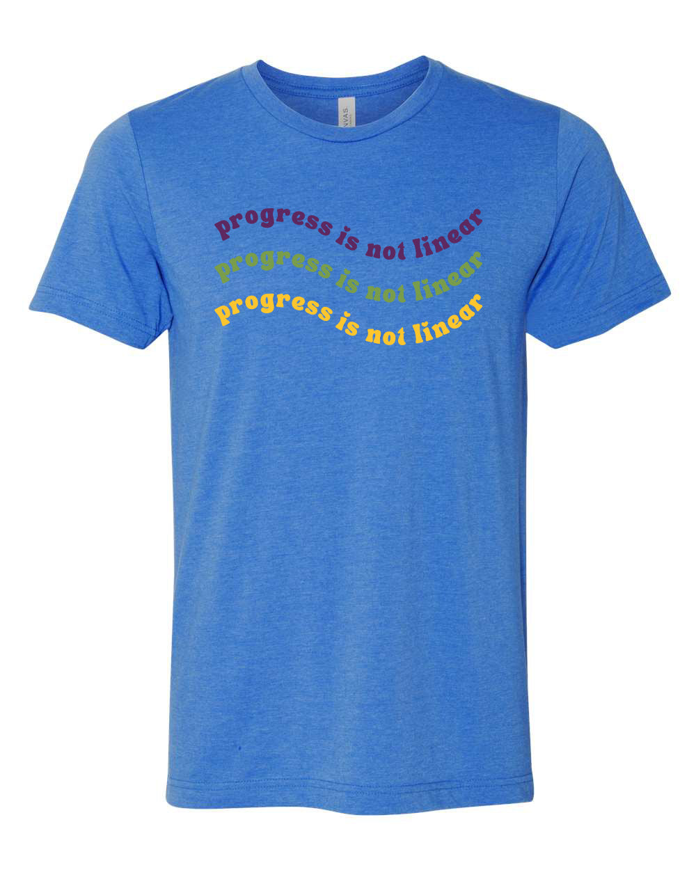 Progress is not Linear Unisex Jersey Short Sleeve Tee