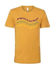 Progress is not Linear Unisex Jersey Short Sleeve Tee