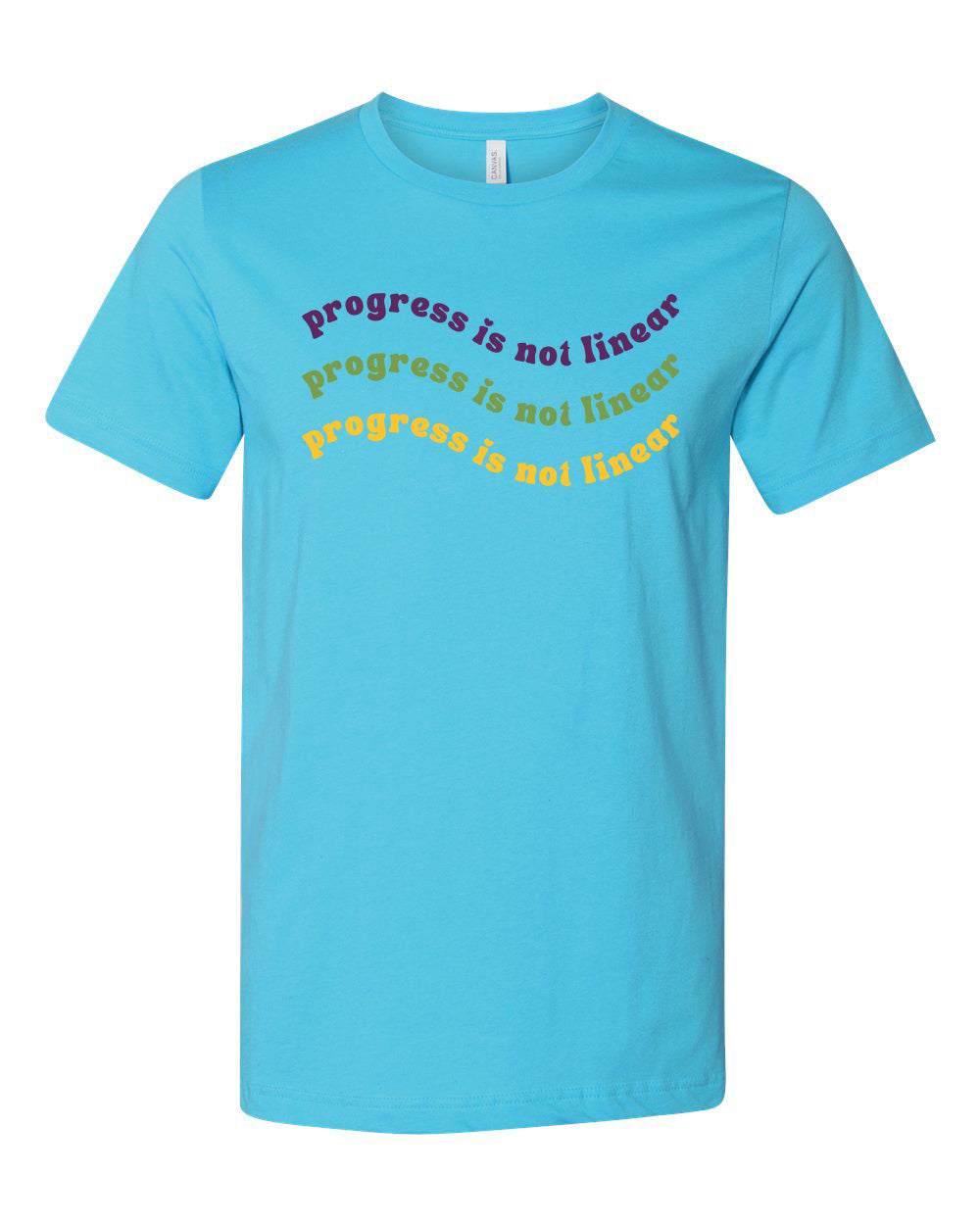 Progress is not Linear Unisex Jersey Short Sleeve Tee