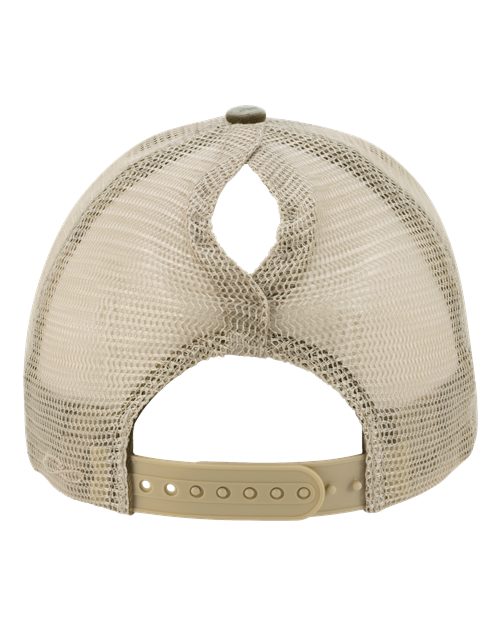 Ponytail Hat - Light Woman (OLIVE)
